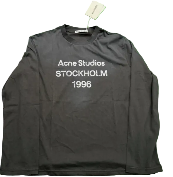 acne studio long sleeve - Washed Black